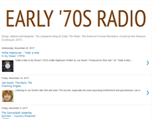 Tablet Screenshot of early70sradio.com